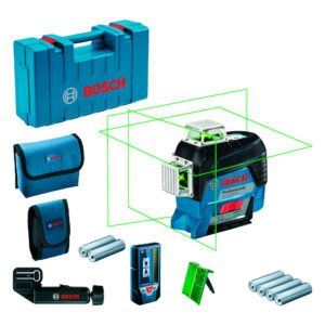 Bosch GLL 3-80 CG Nivelador Láser – Líneas verdes 360° y tecnología inteligente - Imagen 2
