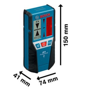 Bosch LR 1 Receptor láser - Mejora la precisión en tus mediciones - Imagen 4