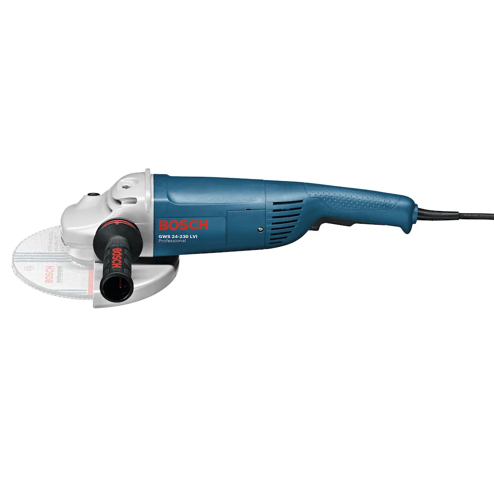 Amoladora Angular Bosch Professional GWS 24-230 JZ - 2400 W, Disco 230 Mm, Con Sistema Cyclon Y Soft Start