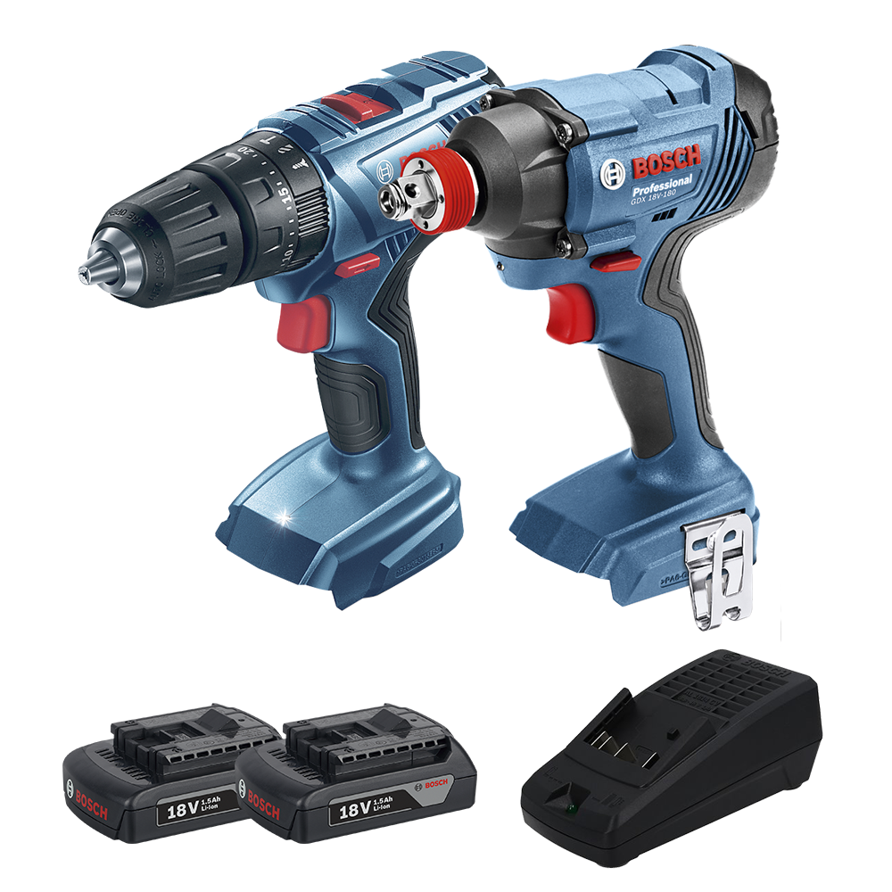 06019G52G2 Bosch GSB 180-LI + LLAVE DE IMPACTO GDX 180-LI