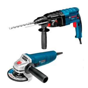 kIT Martillo Perforador Bosch GBH 2-24 D SDS PLUS Esmeriladora uso industrial ligero