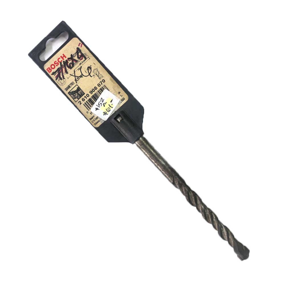broca bosch sds plus 7/16"x4"x6" s4 concreto original 2 Broca Bosch SDS Plus 7/16"x4"x6" S4 para Concreto y hormigon