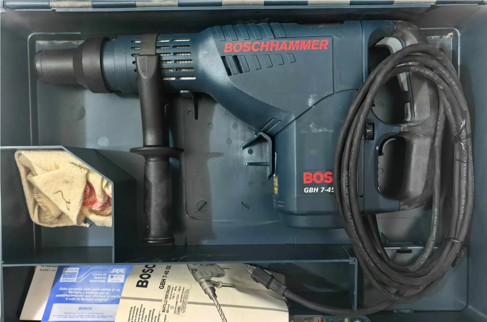 Bosch GBH 7-45 DE Professional – Martillo Perforador SDS-Max 