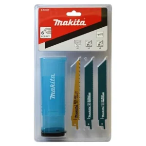 Seguetas para Sierra Sable Makita D-53051 (6 Piezas) para corte madera y metal