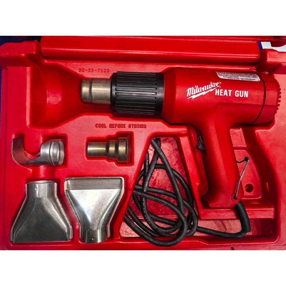 pistola de calor milwaukee 8975 1400w profesional con accesorios 2 Pistola de Calor Milwaukee 8975 1400W Profesional con Accesorios - Imagen 2