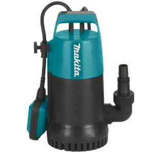 Makita PF0800 : Bomba sumergible de agua clara, 10mm (3/8 "), 800W