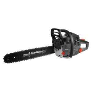 Motosierra A Gasolina 58cc Barra 20 Antivibración Gladiator Gris Oscuro
