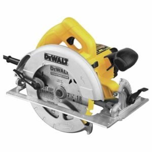 Sierra Circular Dewalt DWE575-B3 Amarilla de 7-1/4" Profesional Ligera y Potente