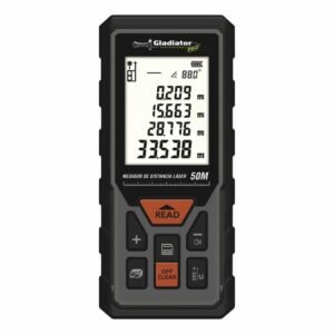 Medidor Láser Gladiator MDL8500 de uso porfesional