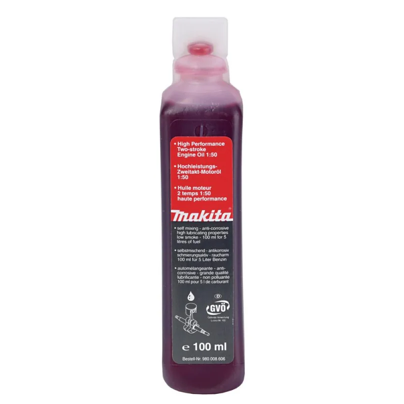 Aceite Original para Motor 2 Tiempos Makita 100 ml 1:50